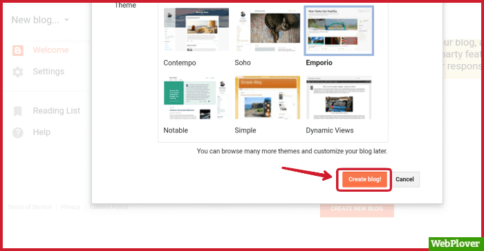 Create Free Website