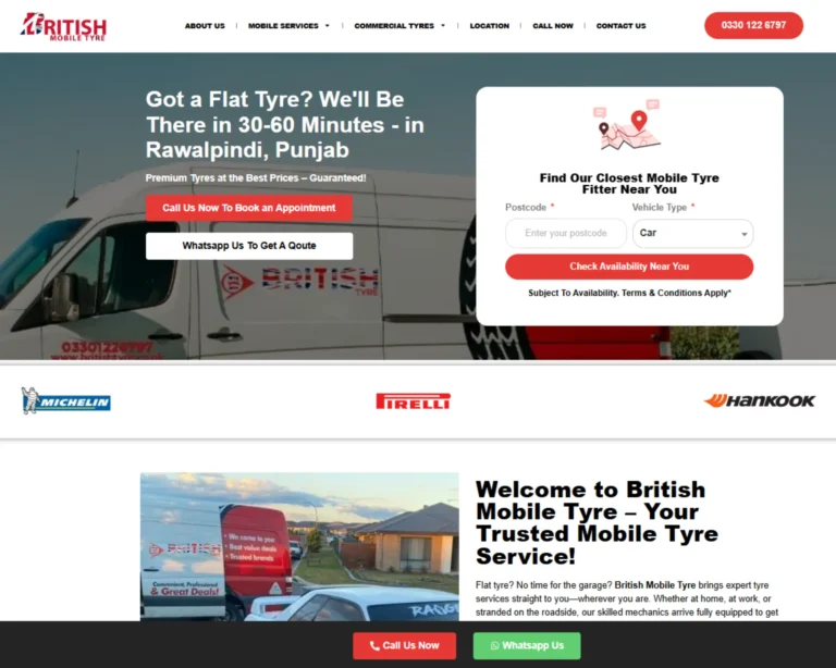 British Mobile Tyre