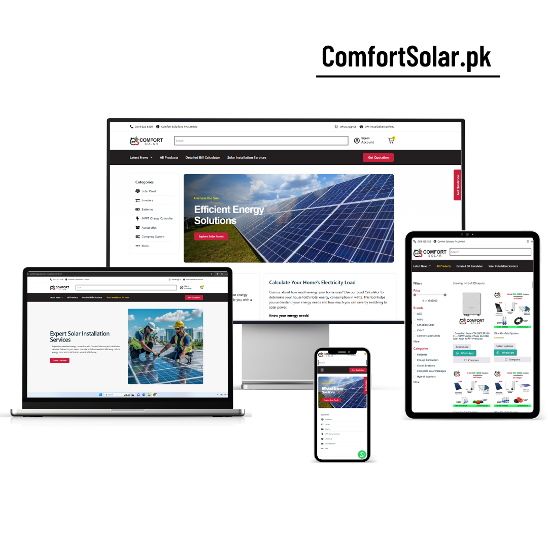 Comfort Solar 1 Minimalist Neutral Multi Device Computer Mockup Website Launch Instagram Post - WebPlover